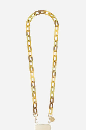 Chaine Longue Ally Beige 120 cm - Chaîne Chaine Longue Ally Beige 120 cm - Chaîne
