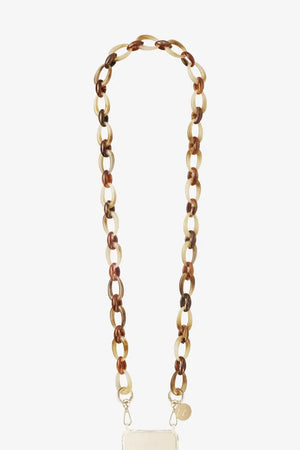 Chaine longue Alma beige 120 cm - Chaîne Chaine longue Alma beige 120 cm - Chaîne