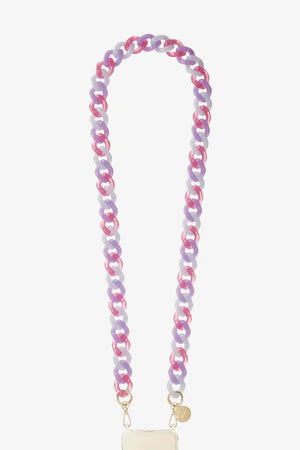 Chaine longue Gia violet 120 cm - Chaîne Chaine longue Gia violet 120 cm - Chaîne