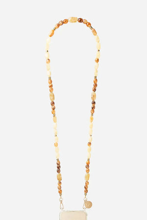 Chaine Longue Holly Beige 120 cm - Chaîne Chaine Longue Holly Beige 120 cm - Chaîne