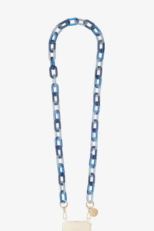 Chaine longue Lexy bleu 120 cm - Chaîne Chaine longue Lexy bleu 120 cm - Chaîne
