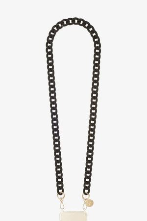 Chaine longue Sarah noir 120 cm - Chaîne Chaine longue Sarah noir 120 cm - Chaîne