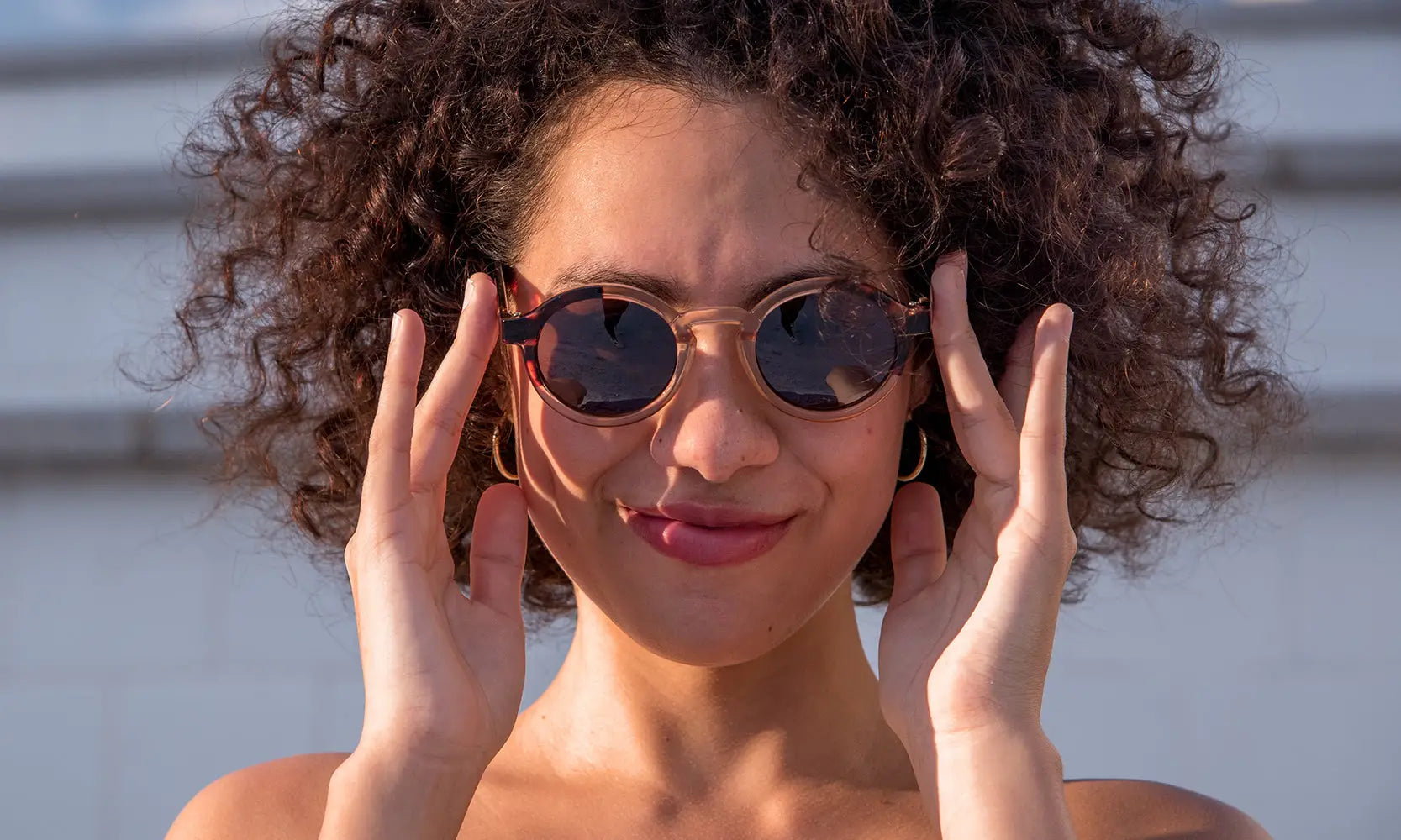 Lunette de soleil Belmont Pêche BEL91 - LUNETTE