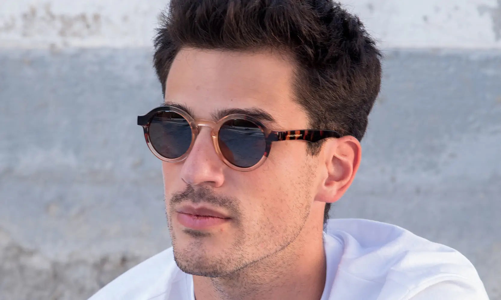 Lunette de soleil Belmont Pêche BEL91 - LUNETTE