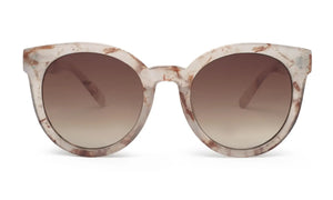 Lunettes de soleil grandes rondes marbre LOL8 - LUNETTE Lunettes de soleil grandes rondes marbre LOL8 - LUNETTE