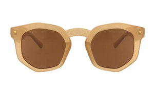 Lunettes de soleil hexagonales à paillettes AUD82 - LUNETTE Lunettes de soleil hexagonales à paillettes AUD82 - LUNETTE