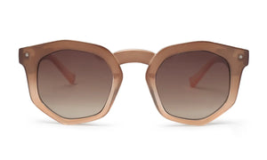 Lunettes de soleil hexagonales marron AUD81 - LUNETTE Lunettes de soleil hexagonales marron AUD81 - LUNETTE