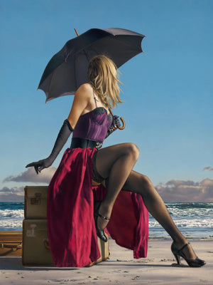 On Crescent Beach - 40x53 - Figure et nu On Crescent Beach - 40x53 - Figure et nu