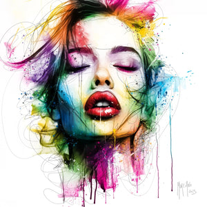 Rêve sensuel - 30X30 - Art Moderne Rêve sensuel - 30X30 - Art Moderne