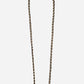 Lou black long chain 120 cm