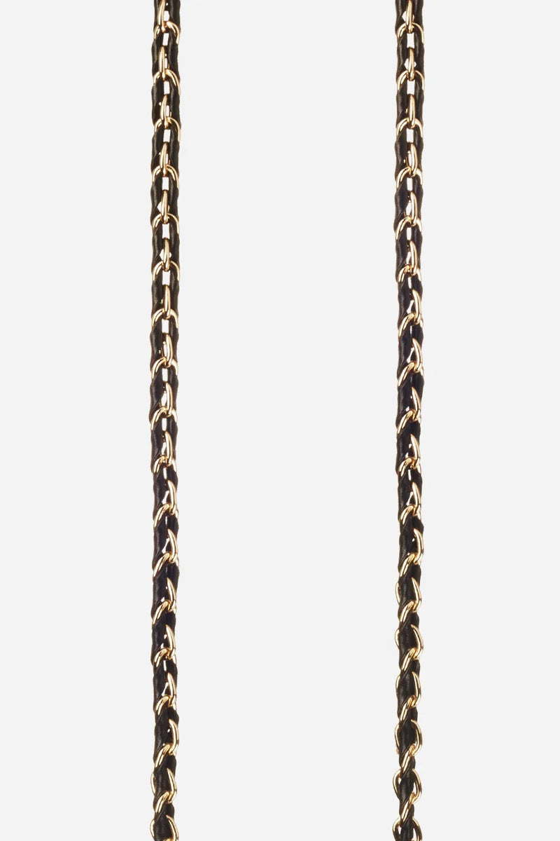 Lou black long chain 120 cm