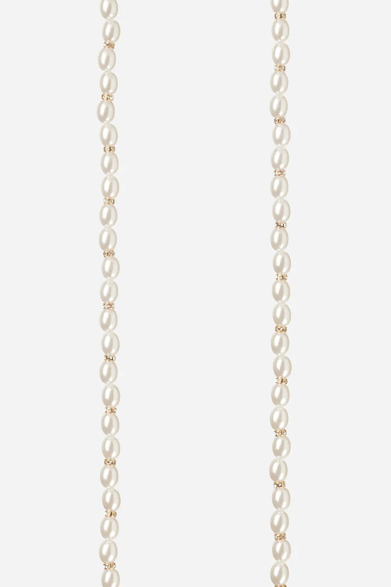 Mareva Long Chain White 120 cm