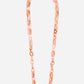 Long Chain Pink Amber 120 cm