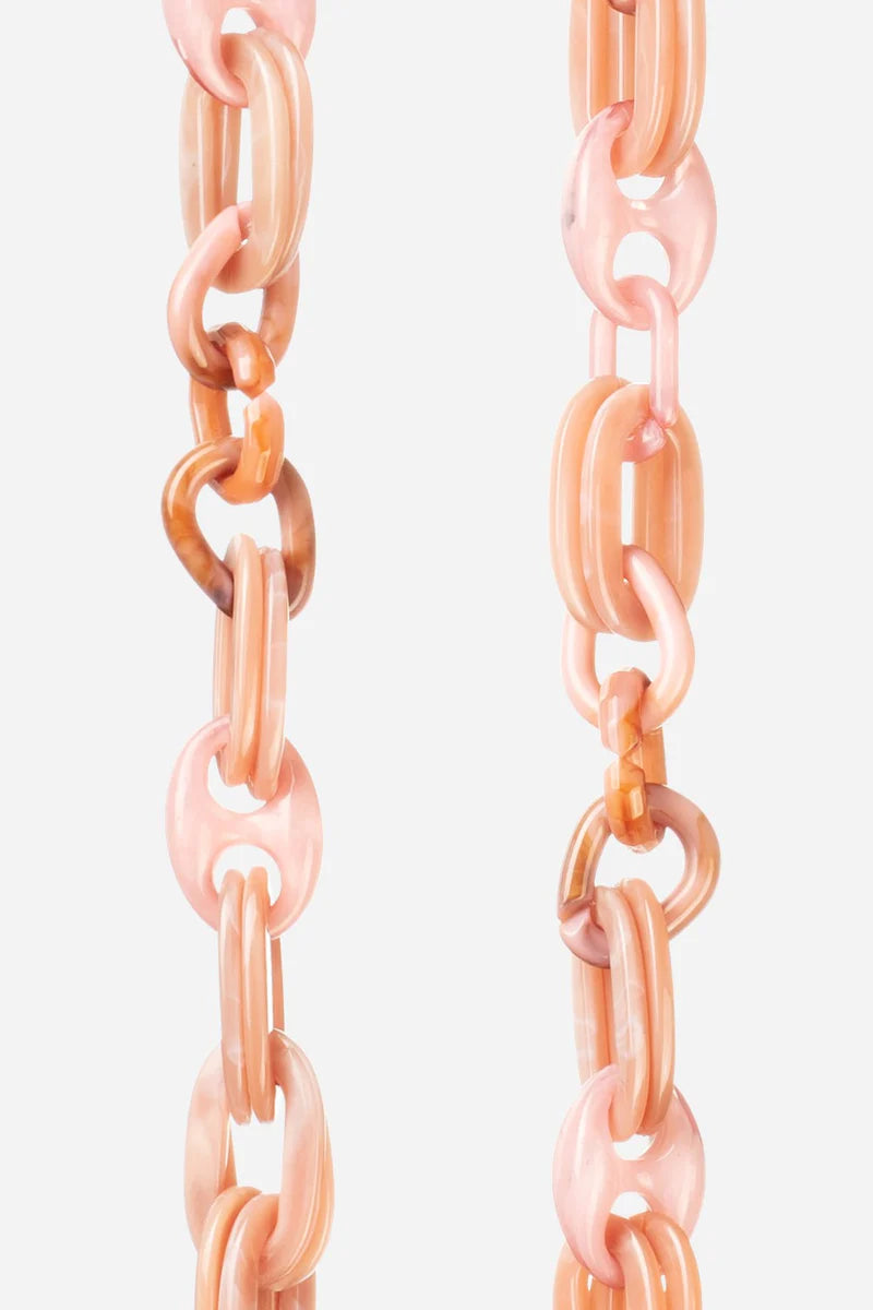 Long Chain Pink Amber 120 cm