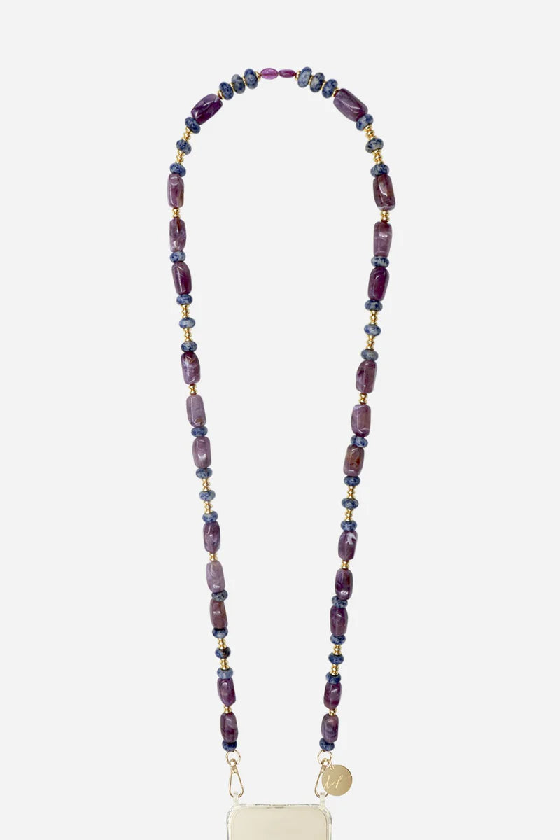 Eileen Violet Long Chain 120 cm