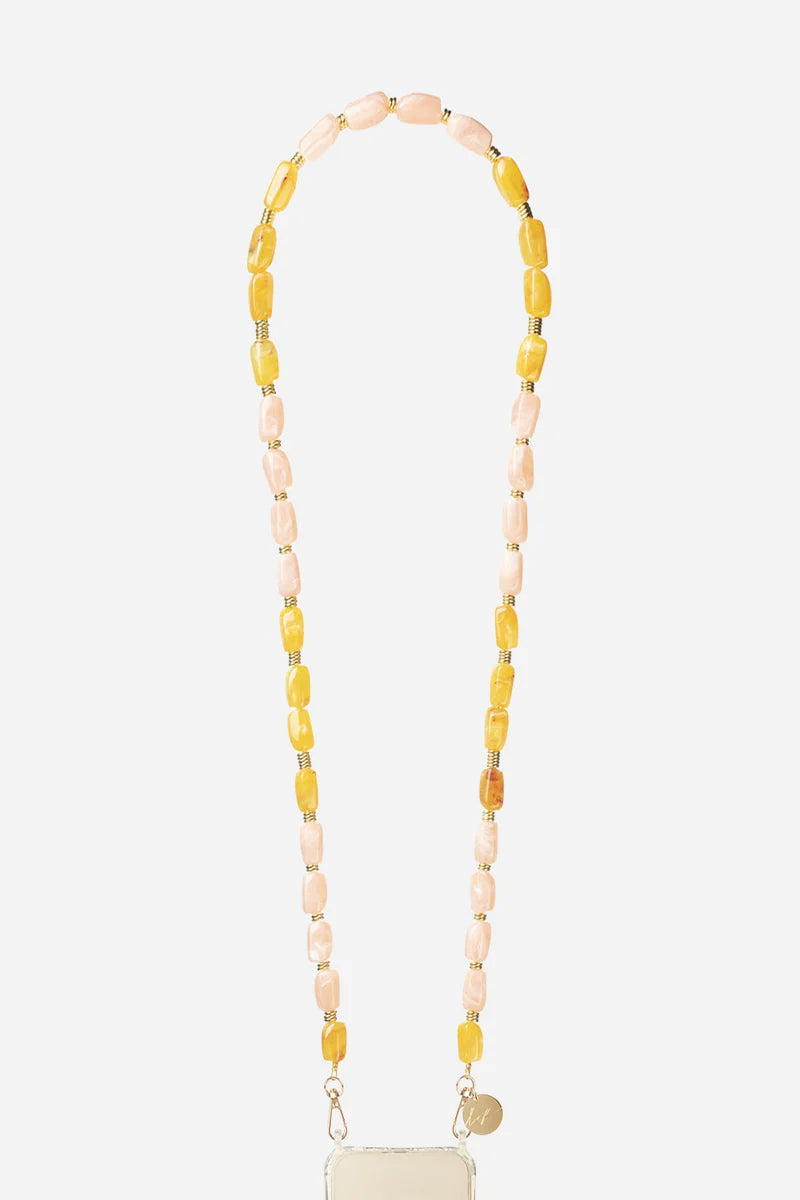 Talia Yellow Long Chain 120 cm