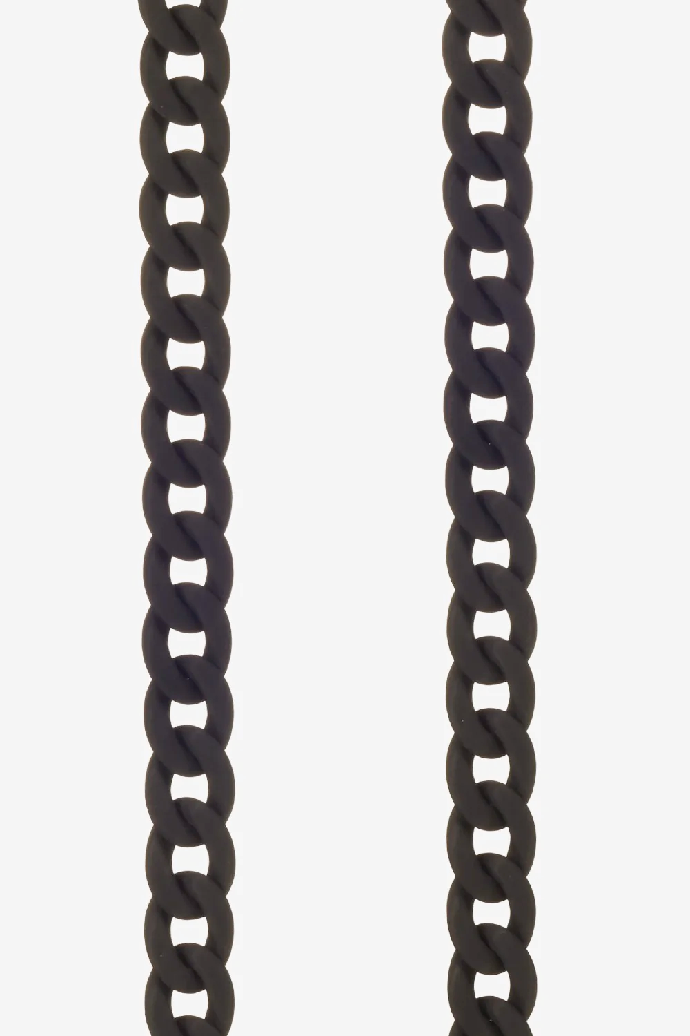 Long black Sarah chain 120 cm