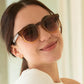 Brown Hexagonal Sunglasses AUD81