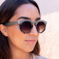 Blue Hexagonal Sunglasses AUD93