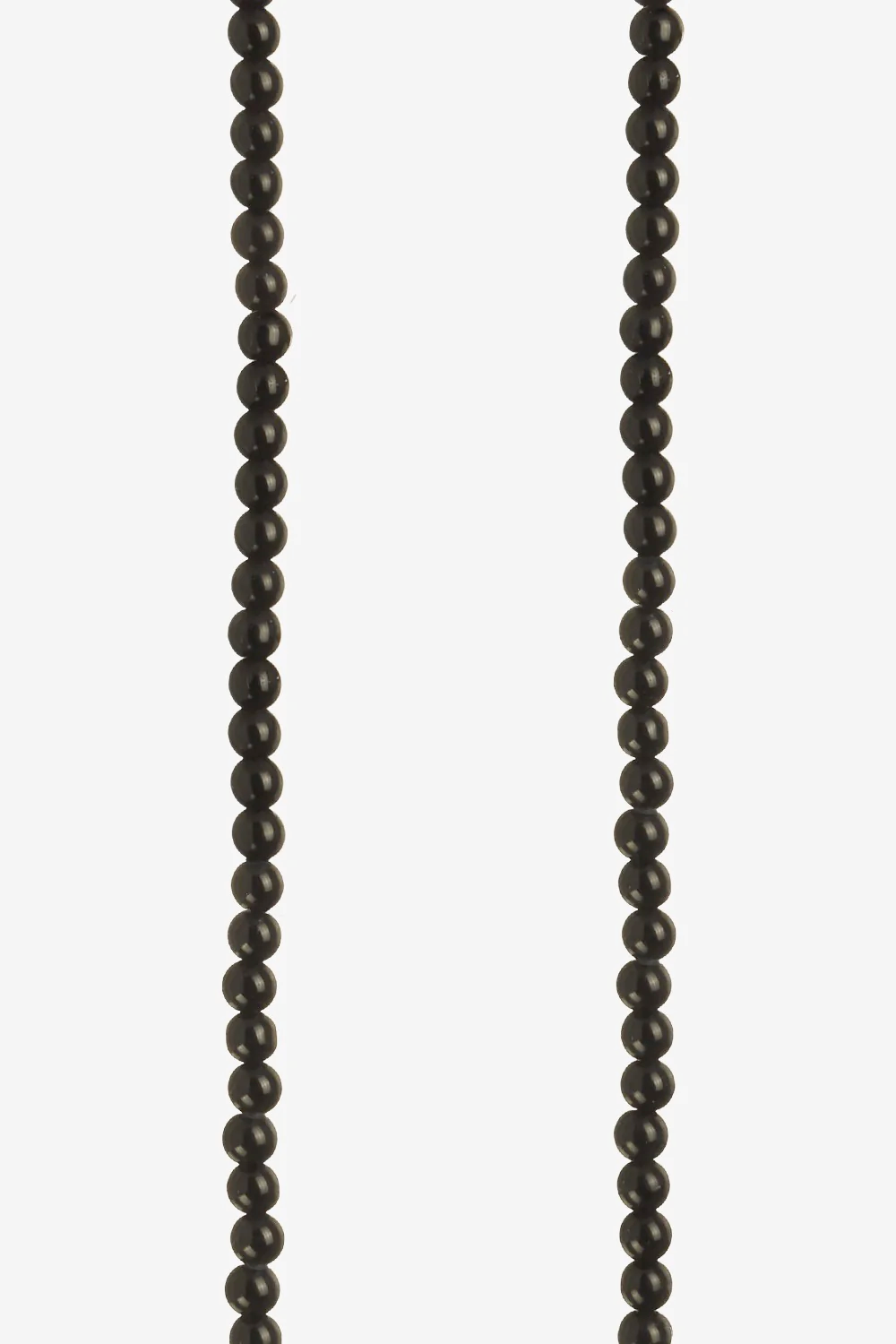 Long black Carla chain 120 cm