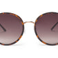 JAN11 Large Round Tortoiseshell Sunglasses