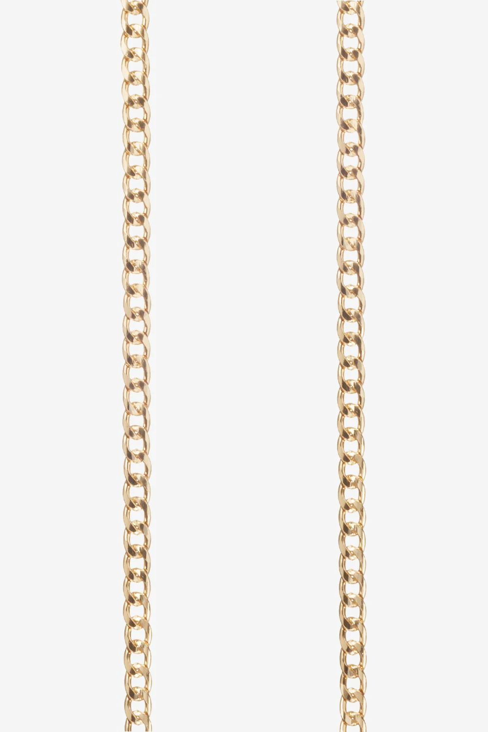 Lange gouden Sona ketting 120 cm