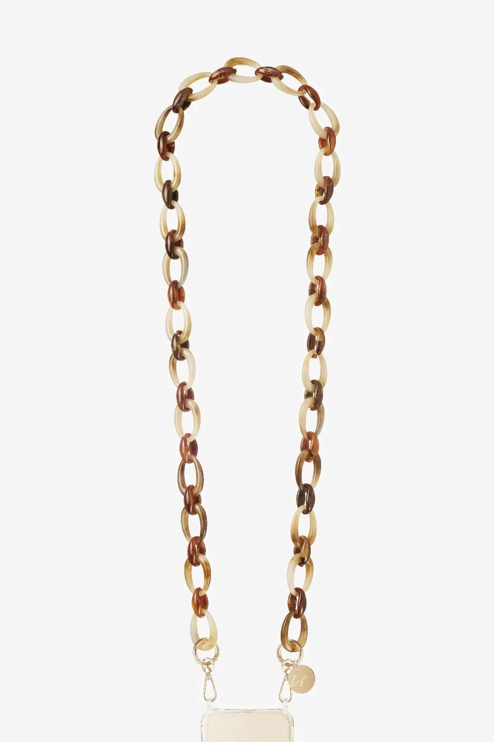 Long beige Alma chain 120 cm