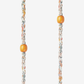 Elia long orange chain 120 cm