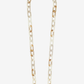 Lange beige Liv-ketting 120 cm