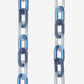 Long Lexy chain blue 120 cm