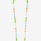 Long green Talia chain 120 cm