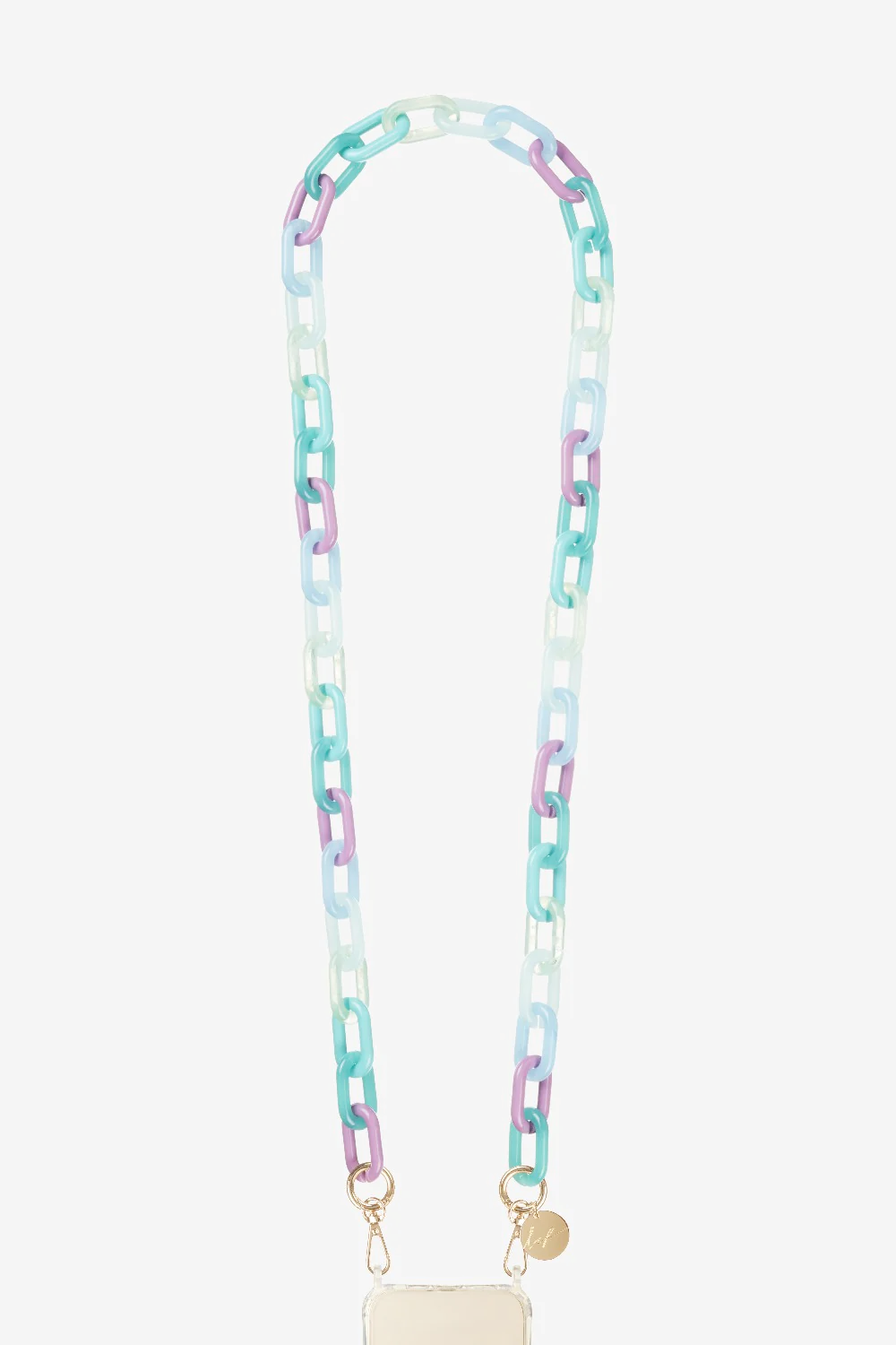 Long blue Moana chain 120 cm