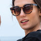 LOL11 Large Round Tortoiseshell Sunglasses