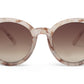 LOL8 Large Round Marble Sunglasses