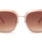 OLI5 Retro Pink Trendy Sunglasses