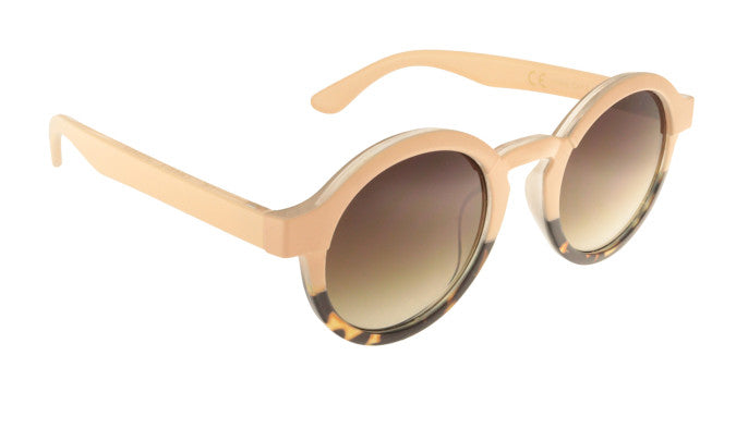 Unisex almond and pink sunglasses