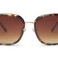 OLI11 Retro Tortoiseshell Trendy Sunglasses